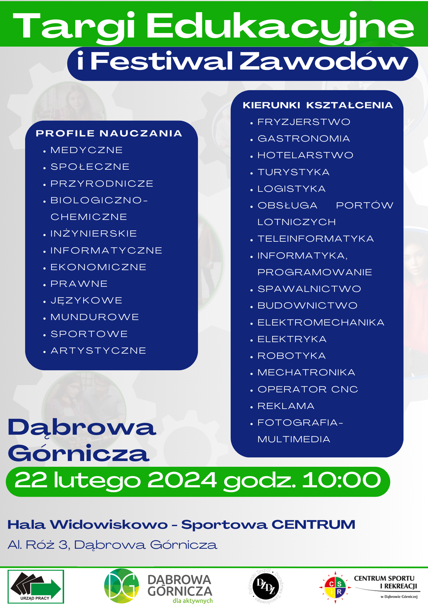 Plakat Targi i Festiwal Zawodów część druga