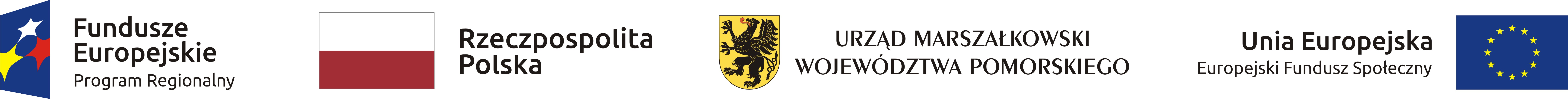 Logo RegionalnyProgramOperacyjny_RzeczypospolitaPolska_UrządMarszałkowskiWojewództwaPomorskiego_UniaEuropejska