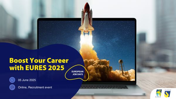 „Boost Your Career with EURES 2025” ICT i Biznes Europejskie Dni Pracy Online 5 czerwca 2025