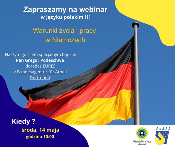 Obrazek dla: EURES Silesia zaprasza na webinar!