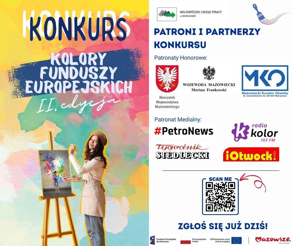 Zdjęcie artykułu II. edycja konkursu plastycznego „Kolory Funduszy Europejskich”